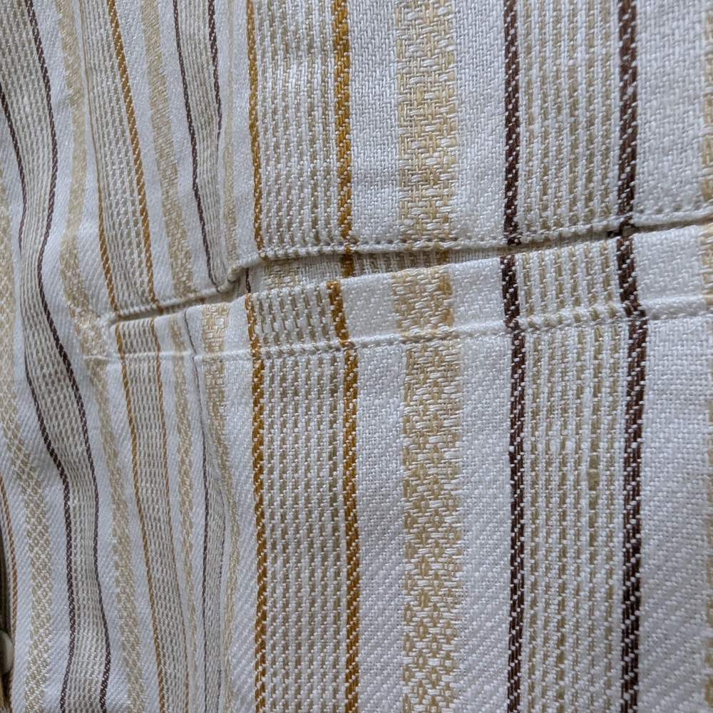 New! Stitch Note Dyed Yarn Striped Shirt - Picture 8 of 15
